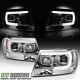 1999-2004 Jeep Grand Cherokee Led Light Tube Halo Projector Headlights Headlamps