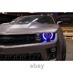 2010-2013 Chevy Camaro RS RGBW LED Multi-Color Changing Headlight Accent DRL Set