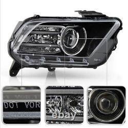 2013-2014 Ford Mustang HID/Xenon withLED Projector Headlight Passenger Replacement