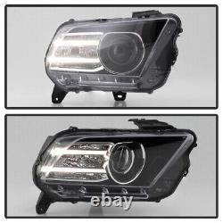 2013-2014 Ford Mustang HID/Xenon withLED Projector Headlight Passenger Replacement