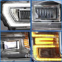 2 VLAND Full LED Headlights For Ford F150 F-150 XLT XL SSV king 2018 2019 2020