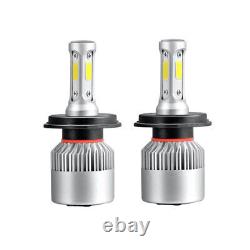 4PCS 4X6 LED Headlights High-Lo Beam For Chevy C10 Pickup 1981-87 Ford Mustang