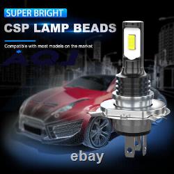 4pcs 4X6 Hi/Lo bright LED Headlights Fit 1980-1986 Chevy C10 C20 C30 K10 K20