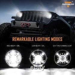 9 LED Headlights for Jeep Wrangler JL JLU Unlimited Sport Rubicon Sahara 18-23