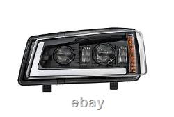 DOT LED Headlights For 2003-2006 Chevy Silverado Avalanche Signal Bumper Lamps