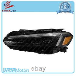 Fits 2022 2023 2024 Honda Civic Sport Touring LED Headlight Left Driver Black