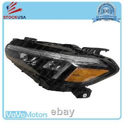 Fits 2022 2023 2024 Honda Civic Sport Touring LED Headlight Left Driver Black