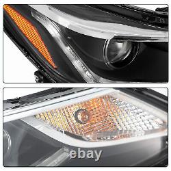 For 2016 2017 2018 2019 Chevy Cruze with LED DRL Projector Headlights Left+Right