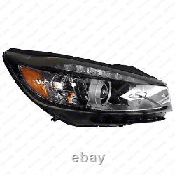 For 2016 2017 2018 Kia Sorento Halogen withLED Accent Headlight Left Right Pair