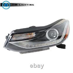 For 2017 2018 2019 Chevy Trax LED DRL Projector Headlight Left Side Headlamp