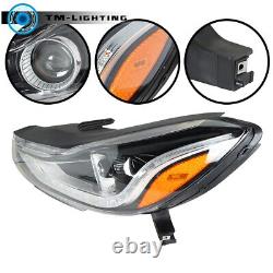 For 2017 2018 2019 Chevy Trax LED DRL Projector Headlight Left Side Headlamp