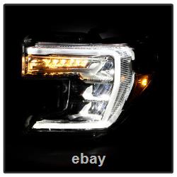 For 2019-2021 GMC Sierra 1500 with LED Signal Headlights Headlamps Set Left+Right