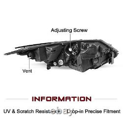 For 2019-2022 Honda HRV HR-V OE Style Full LED Headlights Assembly Pair L+R