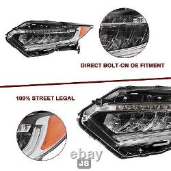 For 2019-2022 Honda HRV HR-V OE Style Full LED Headlights Assembly Pair L+R