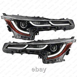 For 2020 2021 Toyota Corolla SE XLE XSE Headlights Lamps LED Left Right Pair 2pc