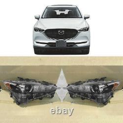 Front LED Headlight Replacement for 2017 2021 MAZDA CX-5 LED witho AFS Left Right