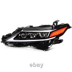 Full LED Headlights Assembly For 2018-2023 Toyota Camry withLED DRL Pair