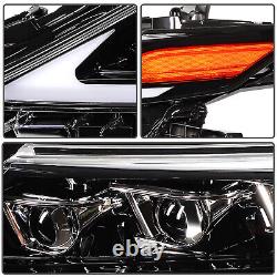 Full LED Headlights Assembly For 2018-2023 Toyota Camry withLED DRL Pair