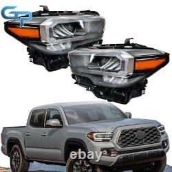 Full LED Headlights For 2020-2023 Toyota Tacoma Limited/TRD Headlamp Left+Right