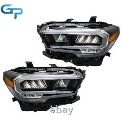 Full LED Headlights For 2020-2023 Toyota Tacoma Limited/TRD Headlamp Left+Right