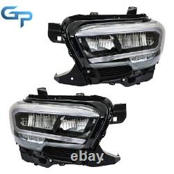 Full LED Headlights For 2020-2023 Toyota Tacoma Limited/TRD Headlamp Left+Right