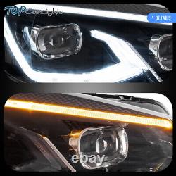 Full LED Headlights For Volkswagen Golf6 MK6 2010-2014 WithBlue Start-up Animation