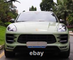 Full LED Headlights Start Animation For Porsche Macan 2014-2022 Pair Front Lamps