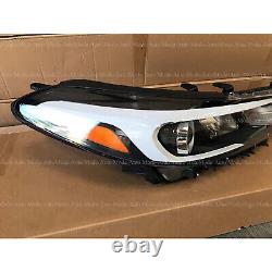 Halogen Headlight Assembly for 2017 2018 Kia Forte Forte5 with Bulb Passenger Side