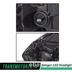 Halogen LED DRL Projector Headlights Lamps Fit For 2015-2022 Dodge Charger 1Pair