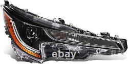 Headlamps LH+RH For 2020 2021 2022 Toyota Corolla L LE Headlights Pair WithLED DRL