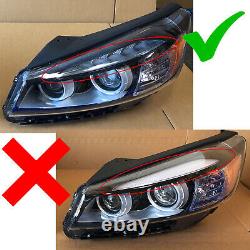 Headlight Assembly for 2016 2017 2018 Kia Sorento Left Right 2pcs LED Accent DRL