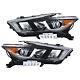 Headlight Headlamp With Led Drl Pair Driver Passenger For 2016-2018 Nissan Maxima