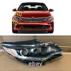 Headlight Replacement for 2016 2018 Kia Optima Halogen witho LED Right Passenger