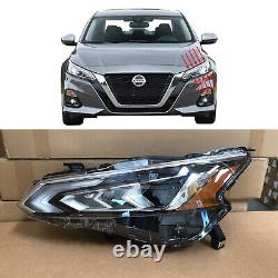 Headlight Replacement for 2019 2020 2021 2022 Nissan Altima Left Driver Full LED