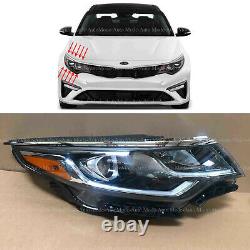 Headlight for 2019 2020 Kia Optima 92102-D5500 Passenger with LED DRL with Bulb