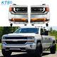 Headlights For 2016-2018 Chevy Silverado 1500 Hid/xenon With Led Right&left Side