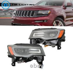 Headlights Halogen Upgrade LED For Jeep Grand Cherokee 2017-2021 Left&Right