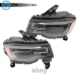 Headlights Halogen Upgrade LED For Jeep Grand Cherokee 2017-2021 Left&Right