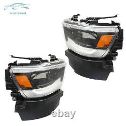 Headlights Headlamps Right&Left LED For Dodge RAM 1500 2019 2020 2021 2022 2023