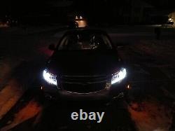 Headlights Pairs For 2011-2015 Chevy Cruze Projector Halo Strip DRL With Bulb Lmap