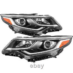 Headlights for 2019 2020 Kia Optima Projector Halogen WithLED DRL Pairs Headlamps