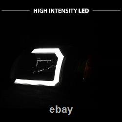 LED C Light For 2000-2004 Toyota Tundra Regular/Access Cab Black Headlights