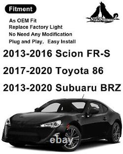 LED DRL Projector Headlights For 2013-2016 Subaru BRZ /Scion FR-S /Toyota 86