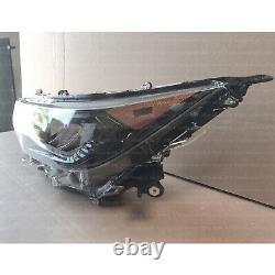 LED Headlight Assembly Driver Left for 2019 2020 2021 2022 Toyota RAV4 LE Black