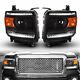 Led Headlights For Gmc Sierra 1500 2014-2018 Sierra 2500 Hd 3500 Hd 2015-2019 H