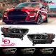 Led Headlights For 2015 2016 2017 Ford Mustang Projector Sequential Turn Signal