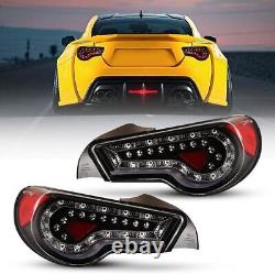 LED Headlights + Tail Lights For 2013-2016 Subaru BRZ / Scion FR-S Lamps Clear