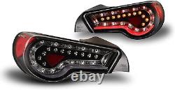 LED Headlights + Tail Lights For 2013-2016 Subaru BRZ / Scion FR-S Lamps Clear