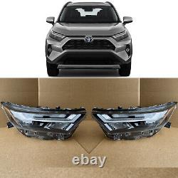 LED Headlights for 2022 2023 2024 Toyota RAV4 Left Driver Right Passenger 2pc