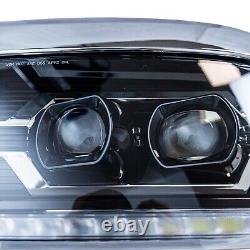 LED Sequential Headlights For 2016 17 18 Chevy Silverado 1500 Projector Lamps